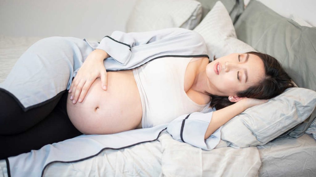 Лежание при беременности